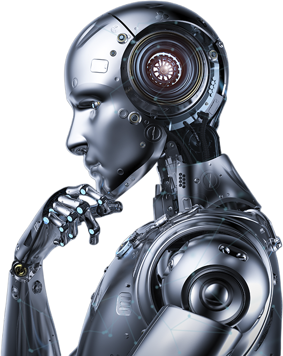 Guru Robot with surrounding text